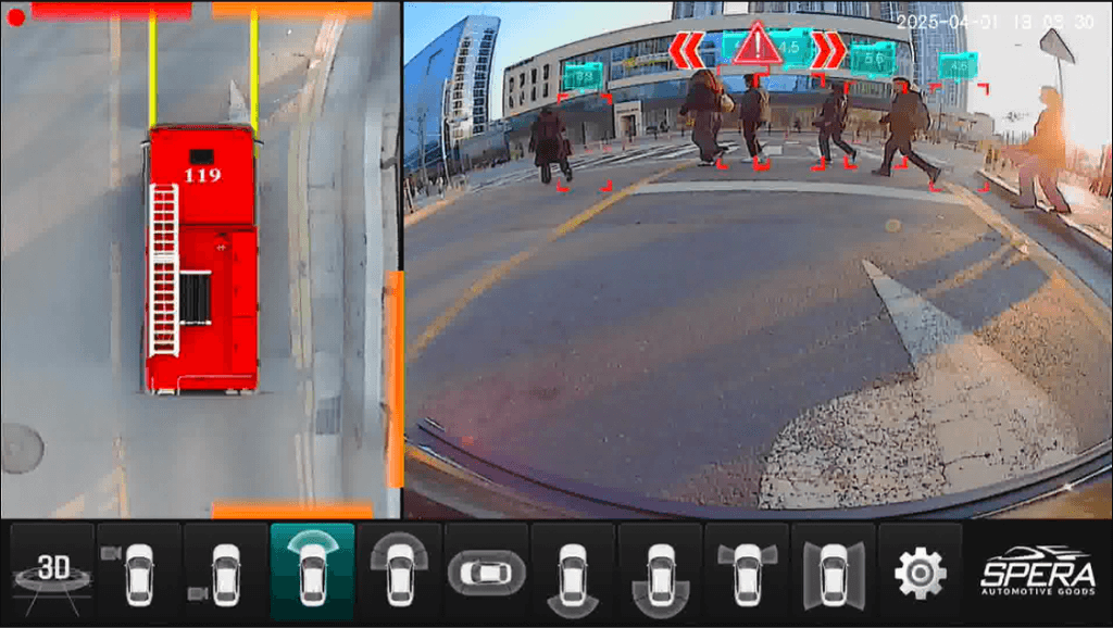 AI Distance Calculation View